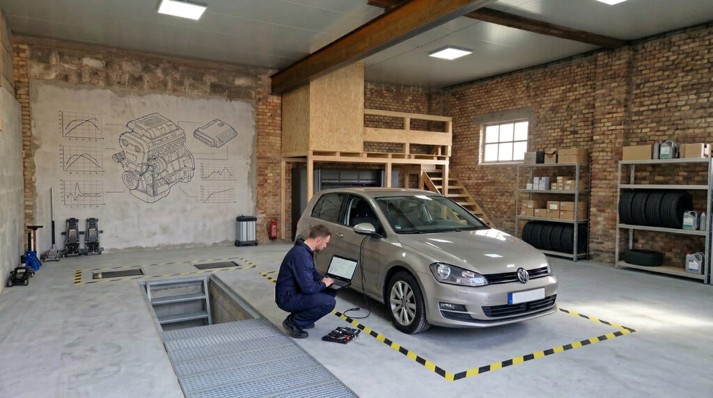 Chiptuning softvérové úpravy motora - Galeria zázemia