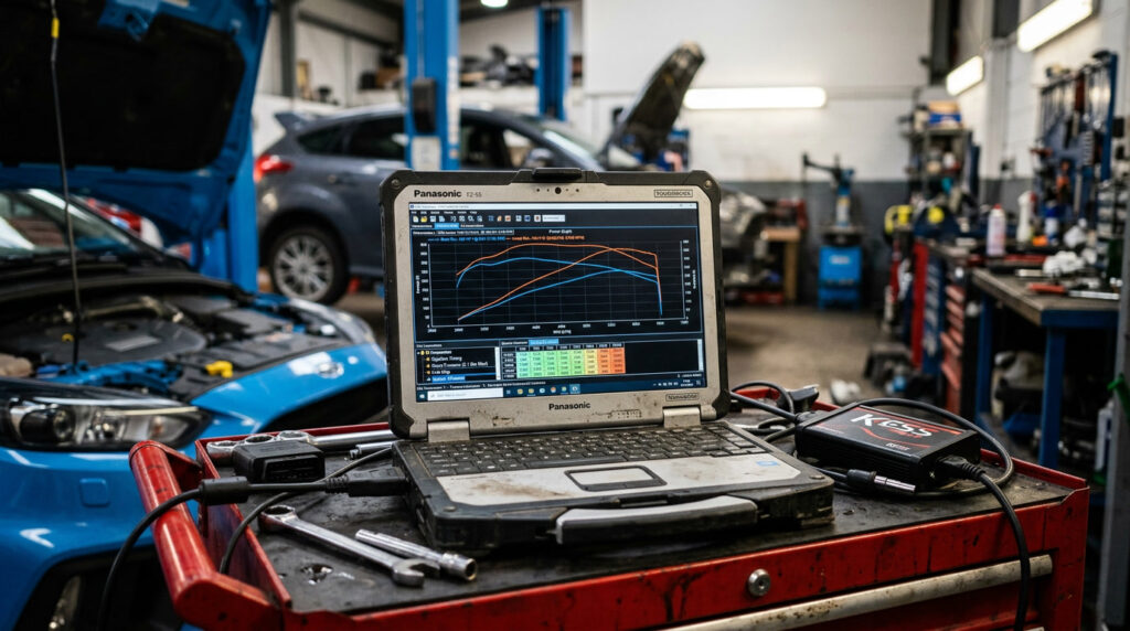 Chiptuning softvérové úpravy motora - Galeria zázemia