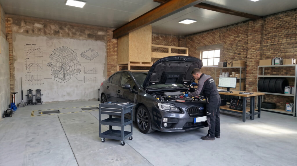 Tlak oleja softvérové úpravy motora - Diagnostika a úprava