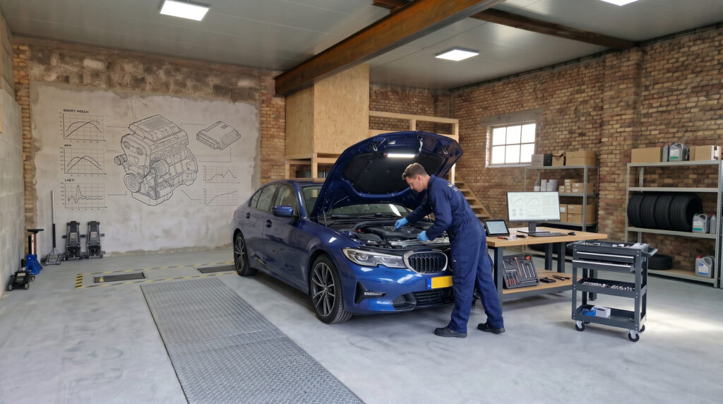 Tlak oleja softvérové úpravy motora - Galeria zázemia